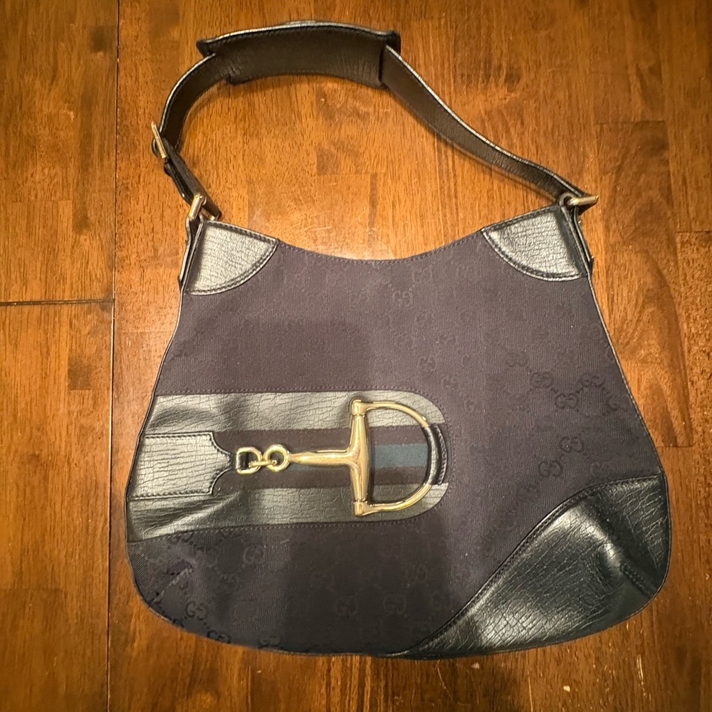 Gucci black horsebit Stylish Black Women's Bag